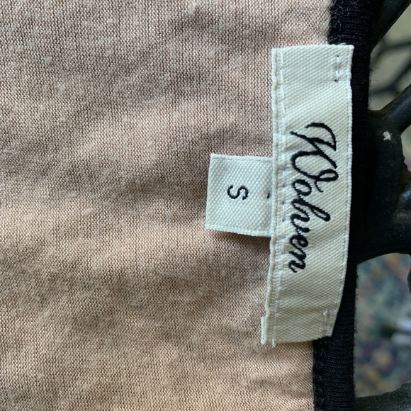 💜ANTHROPOLOGIE WOLVEN Black Lacework Top Womens Size S EUC - Picture 4 of 4